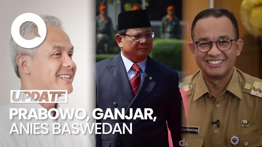 Tren Elektabilitas Para Capres 2024 Versi LSI Denny JA