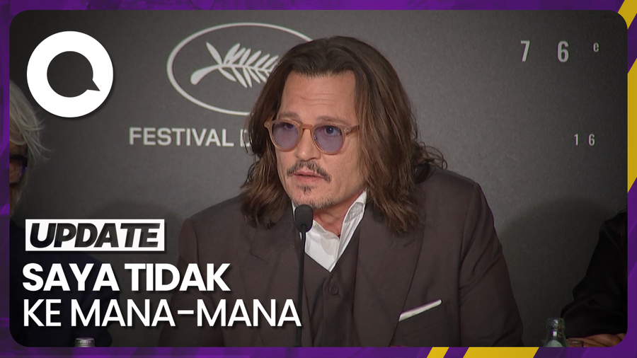 Comeback di Cannes Film Festival, Johnny Depp: Saya Tak Butuh Hollywood