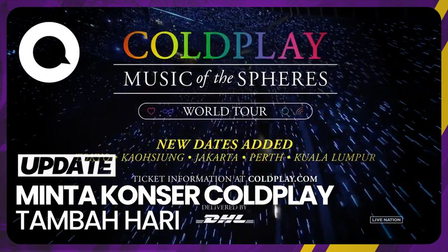 Sederet Kekesalan Fans saat War Tiket Konser Coldplay