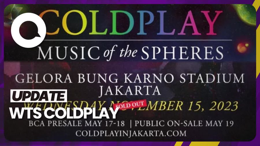 Tiket Coldplay Sold Out, Muncul Calo Dadakan di Twitter