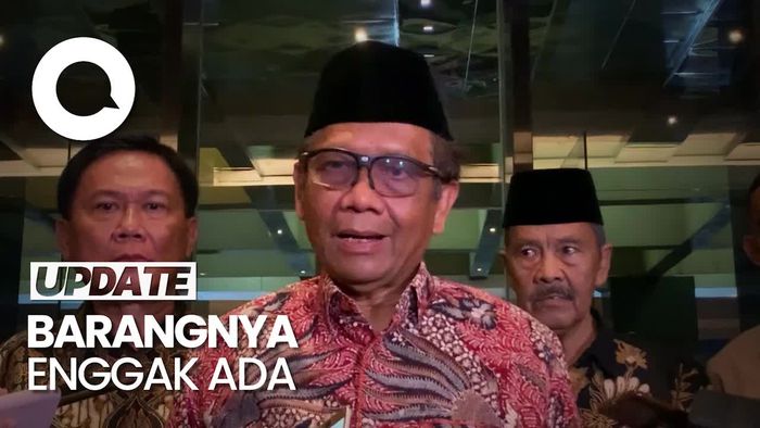 Mahfud Md Sebut Proyek BTS Johnny G Plate Mangkrak