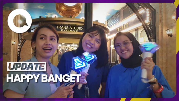 Antusiasme ELF Jelang Super Junior-K.R.Y di Road to Allo Bank Festival