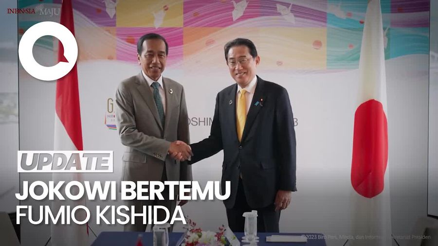 Jokowi Bertemu PM Jepang, Bahas MRT hingga IKN