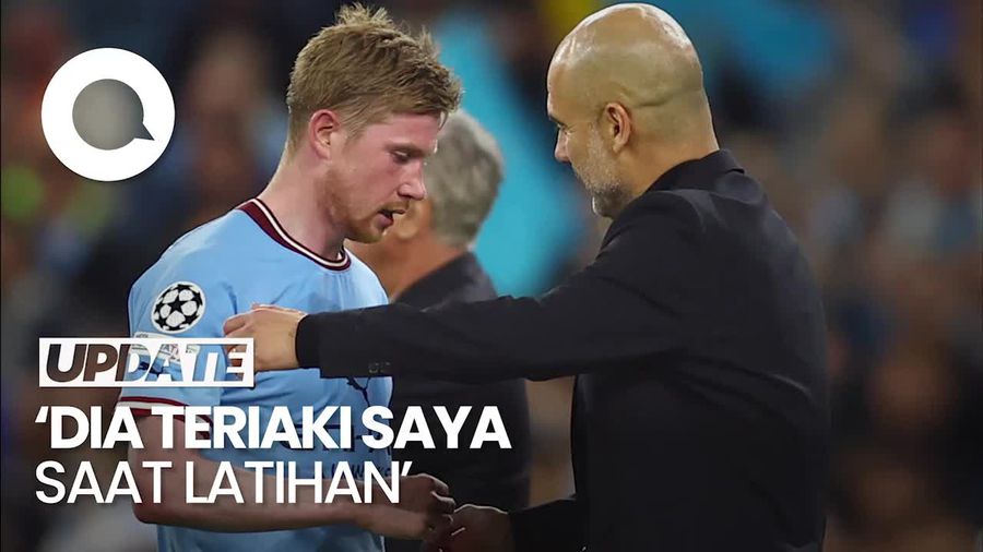 Kata Guardiola Usai Diminta Diam De Bruyne: Itu Bukan yang Pertama