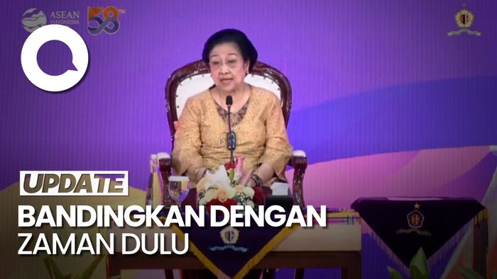 Megawati Cerita Sekarang Banyak Banget Jenderal Mau Masuk PDIP