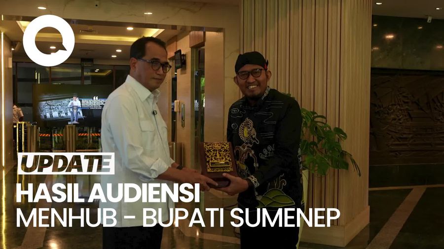 Audiensi Menhub dan Bupati Sumenep Upaya Maksimalkan Moda Transportasi di Madura