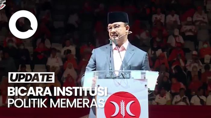Anies Singgung Ada Pedagang Sekaligus Pejabat Sekaligus Pembuat Aturan