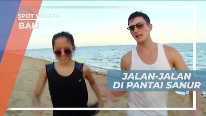 Menikmati Suasana Sore di Tepi Pantai Sanur, Bali