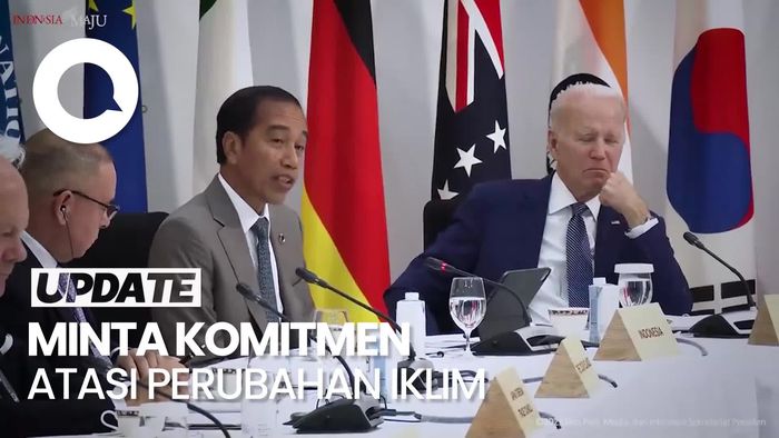 Jokowi Tagih Janji USD 100 Miliar dari Negara Maju untuk Atasi Iklim