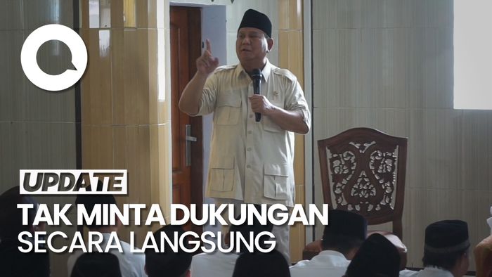 Gelagat Prabowo Harap Dapat Dukungan dari Ponpes Amanatul Mojokerto
