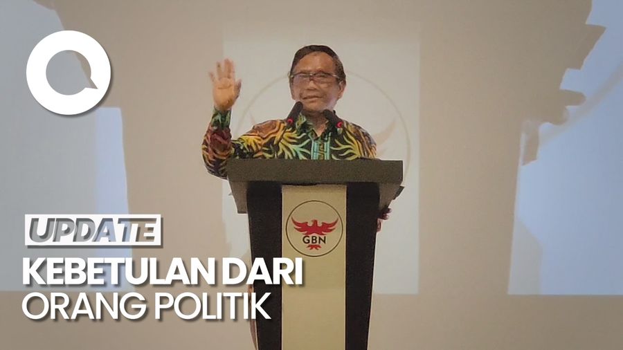 Mahfud soal Penetapan Tersangka Johnny Plate: Itu Hukum Murni