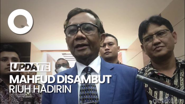 Momen Mahfud Md Diteriaki Wakil Presiden saat Hadiri HUT ke-1 GBN