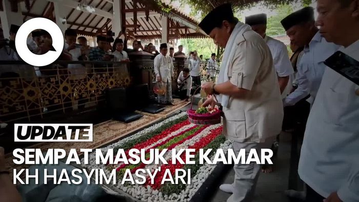 Prabowo Sowan ke Ponpes Tebuireng Jombang, Minta Restu Nyapres?