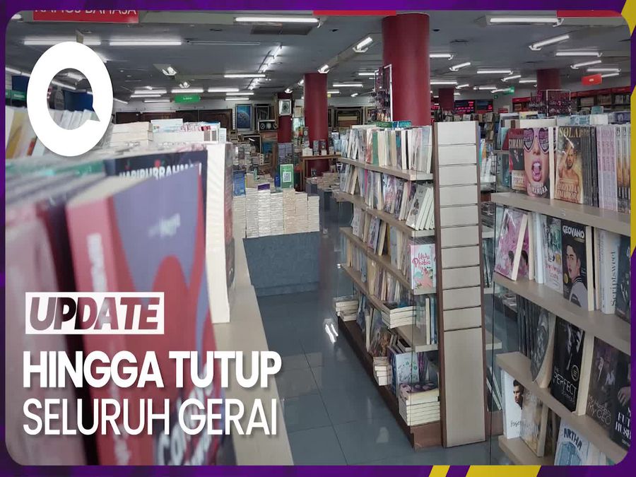 Penjelasan Toko Buku Gunung Agung soal Kabar PHK Massal 