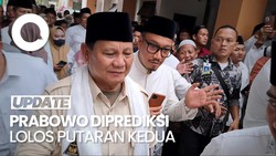 LSI Prediksi Prabowo Lolos Capres Putaran Kedua