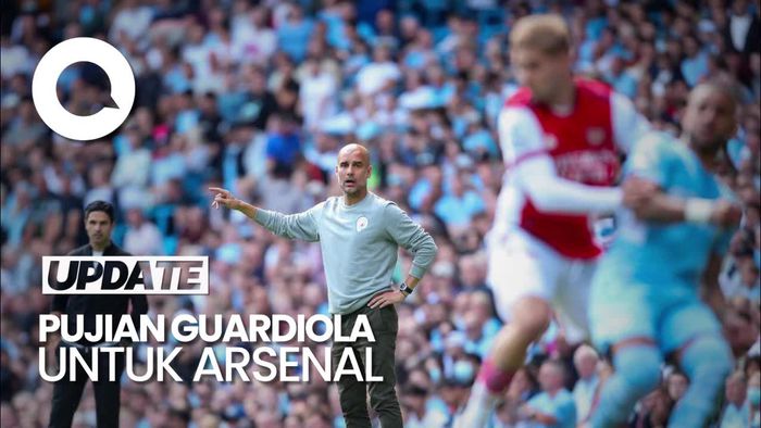 Man City Juara, Guardiola: Arsenal Luar Biasa