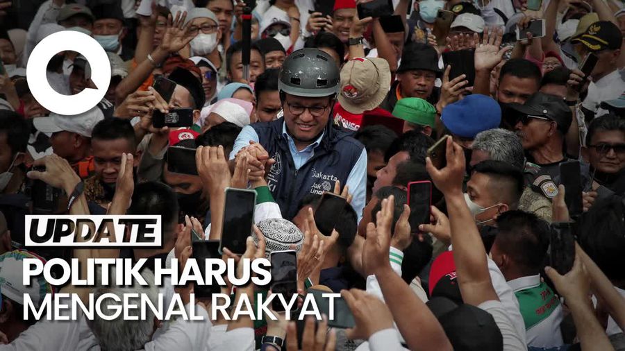 Anies Sindir Lari-lari untuk Posting Foto, PDIP: Pemimpin Mengakar ke Bawah