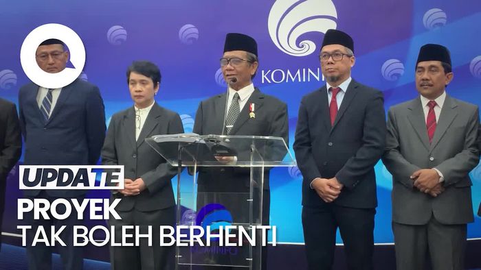 Mahfud: Proyek BTS 4G Tetap Lanjut, Proses Hukum Jalan Terus