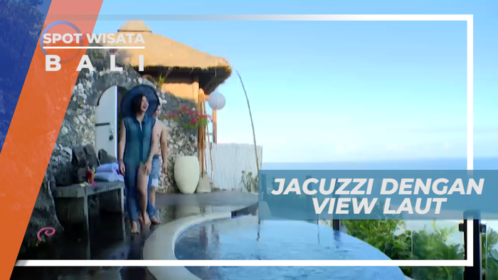 Menikmati Pemadangan yang Indah Sambil Berendam di Kolam Jacuzzi, Bali