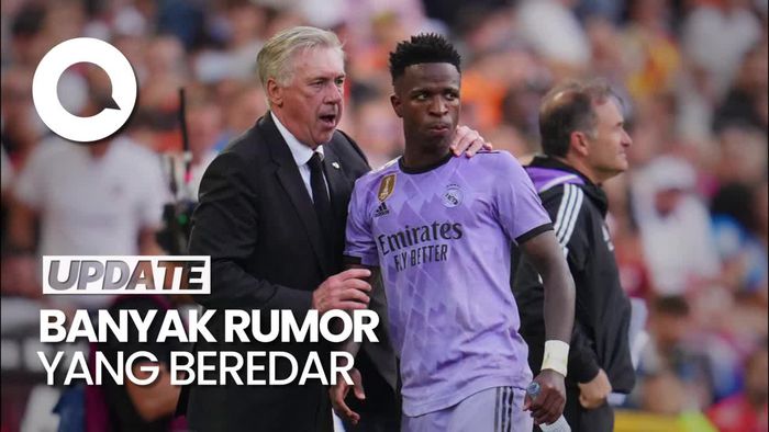 Ancelotti Cemas Vinicius Bakal Cabut dari Madrid gegara Rasisme