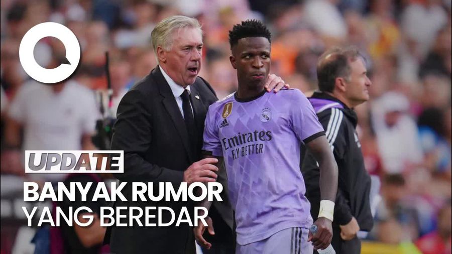 Ancelotti Cemas Vinicius Bakal Cabut dari Madrid gegara Rasisme