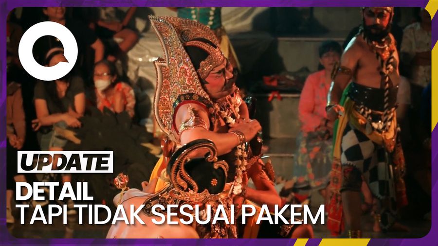 Aksi Wayang On The Street di Semarang yang Curi Perhatian