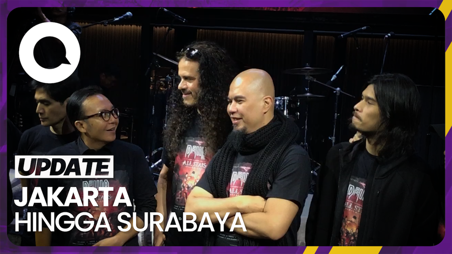 Dewa 19 Gelar Konser Bareng Musisi Rock Dunia di 4 Kota