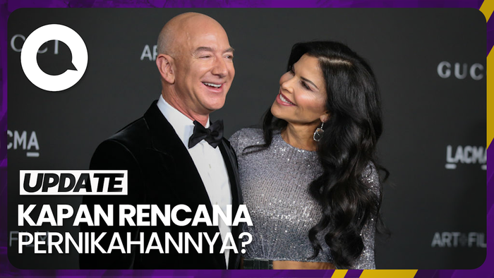 Pendiri Amazon Jeff Bezos dan Lauren Sanchez Bertunangan