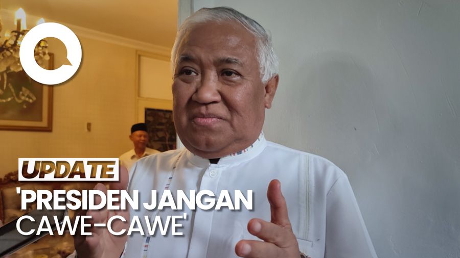 Pesan Din Syamsuddin ke Jokowi: Jangan Sering Undang Parpol