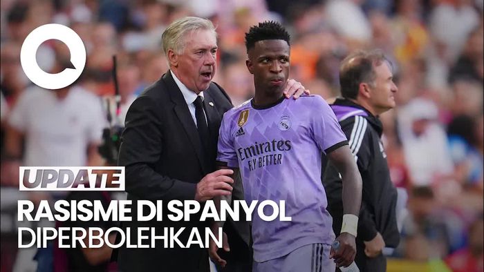 Ancelotti Sindir Spanyol soal Rasisme: Di Inggris Anda Tidak Dihina