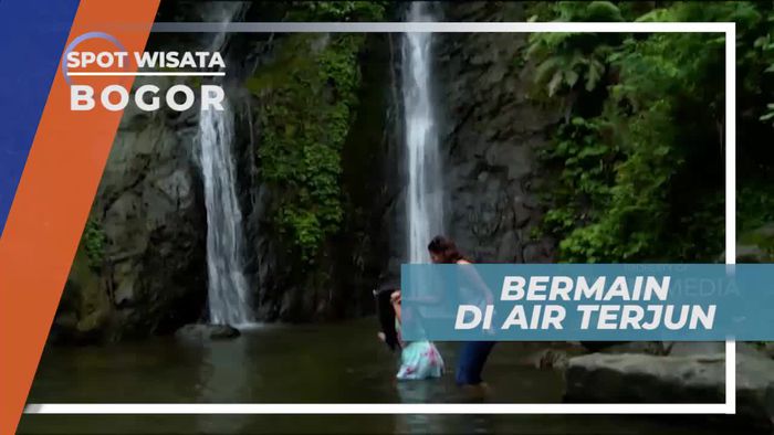 Seru-seruan Bermain di Curug Cilember Bogor