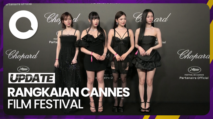 Pesona aespa Saat Hadiri Chopard Art Gala di Cannes