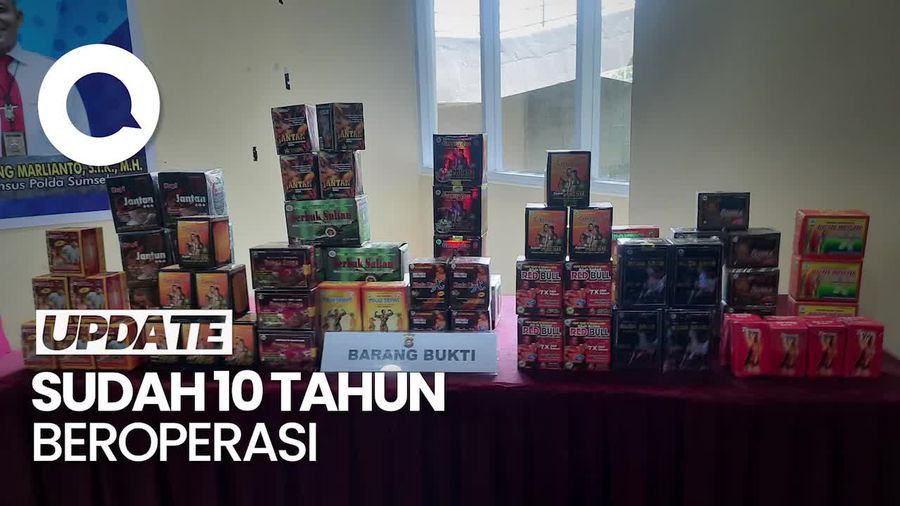 Polisi Bongkar Praktik Penjualan Obat Kuat Ilegal di Sumsel