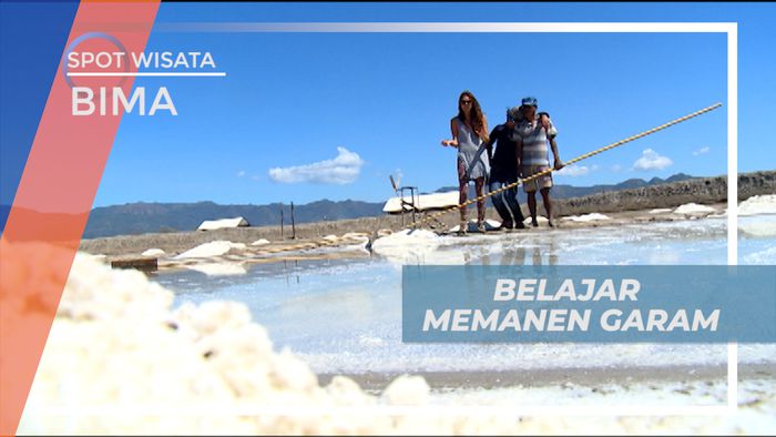 Belajar Memanen Garam Bersama Penduduk Lokal, Bima