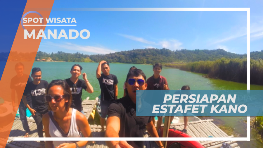 Bersiap Pacu Adrenalin Bermain Kano di Danau Linau, Manado