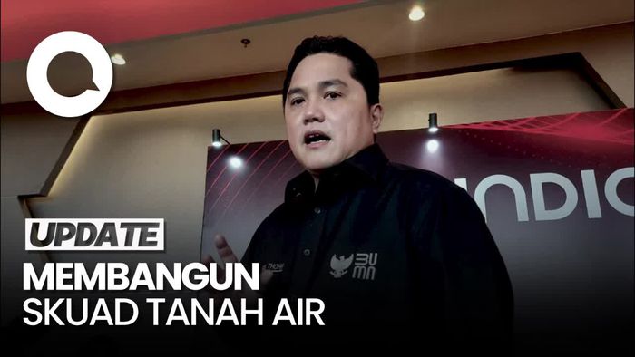 Saat Erick Thohir Singgung Peringkat FIFA RI Kalah dari Palestina