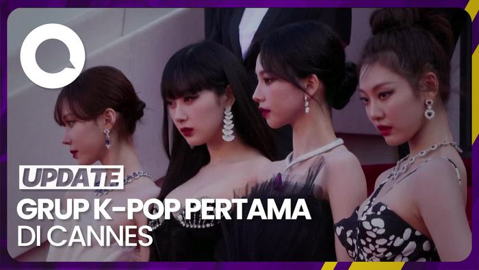 Terpukau Gaya aespa di Red Carpet Cannes