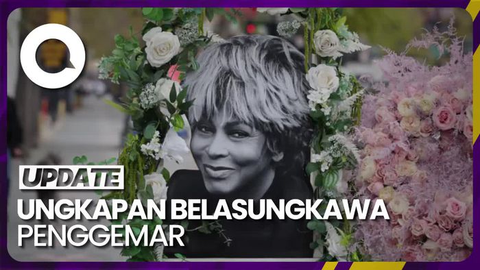 Karangan Bunga Penuhi Rumah dan Hollywood Walk of Fame Tina Turner