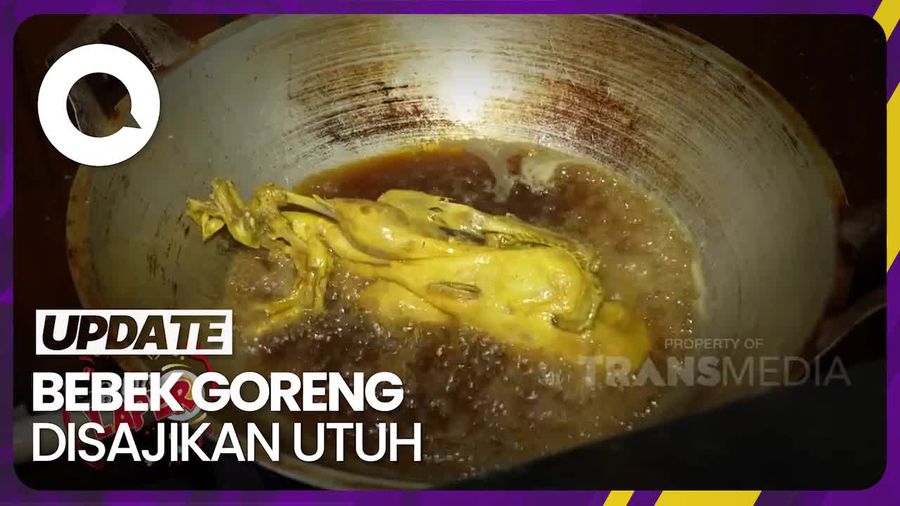 Bikin Laper: Sensasi Unik Bebek Goreng Isi Bumbu Jahe
