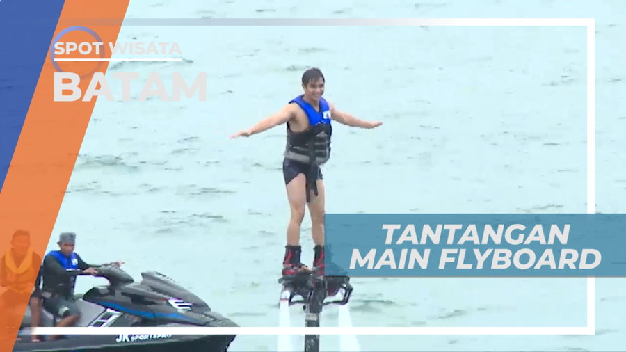Flyboard, Permainan Air Menantang di Batam