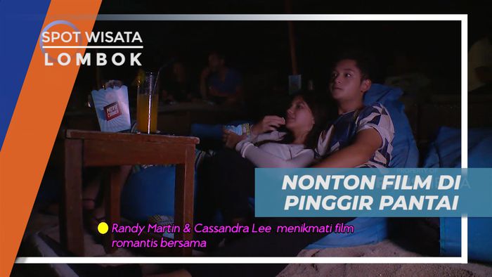 Pengalaman Seru, Menikmati Sensasi Nonton Film di Tepi Pantai, Lombok