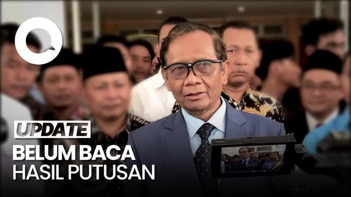 Mahfud Belum Mau Tanggapi Putusan MK soal Masa Jabatan Pimpinan KPK