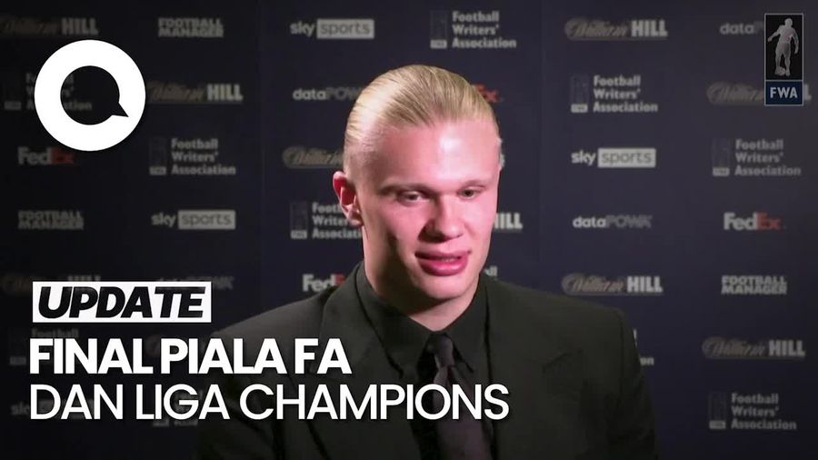 Man City Tatap 2 Final, Haaland: Kami Harus Tetap Fokus!