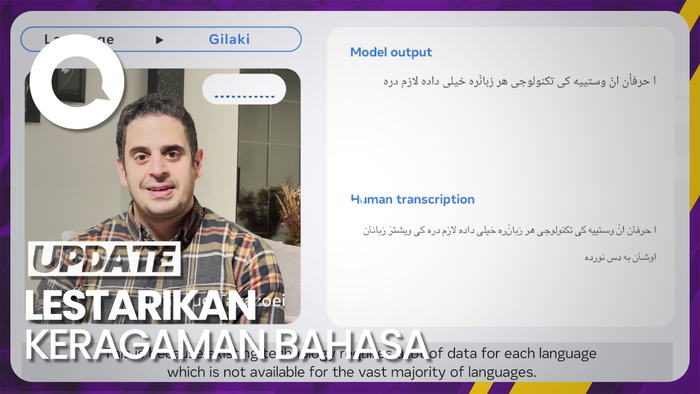 Meta Buat Bahasa AI untuk Deteksi 4 Ribu Bahasa Lisan