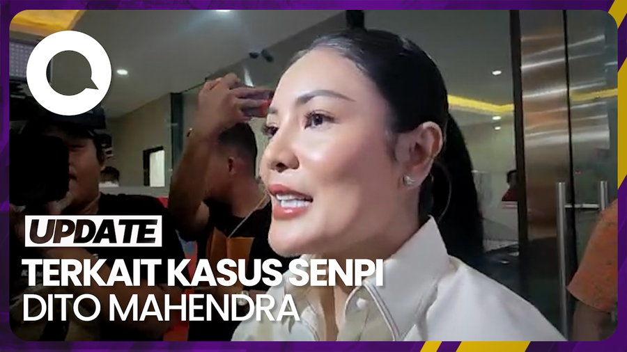 Sambangi Bareskrim Polri, Nindy Ayunda: Doain Ya