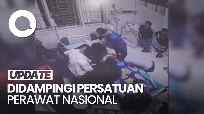 Perawat di Kendari Dianiaya Keluarga Pasien, Kini Lapor Polisi
