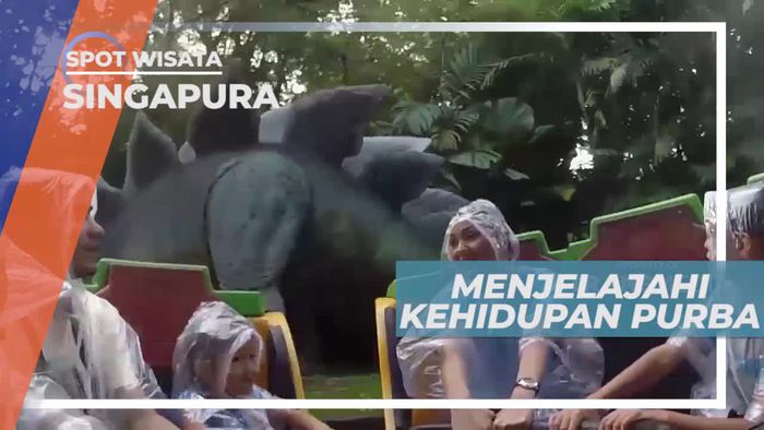Menjelajahi Kehidupan Purba di Jurasic Park Rapid Adventure Singapura