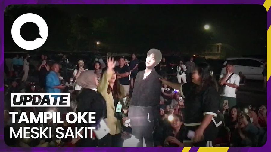 ARMY Dimabuk Kepayang oleh Suga BTS di Konser Hari Pertama