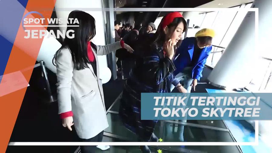 Menikmati Keindahan Panorama Kota Dari Titik Tertinggi di Tokyo Jepang