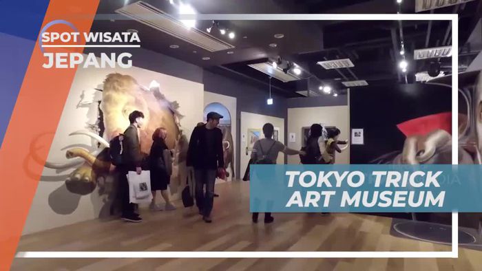 Tokyo Trick Art Museum, Melihat Lukisan yang Bisa Mengelabuhi Mata
